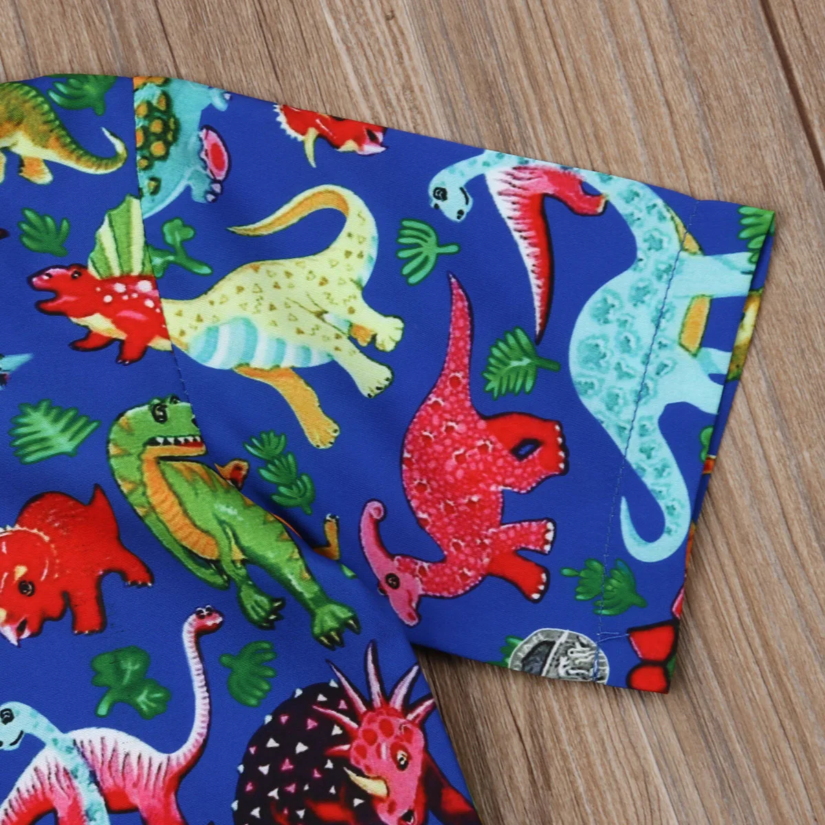 2pcs Boys Clothes Set Cute Animal Dinosaur Print Shirt Tops White Short Pant Toddler Outfit Children Clothing |