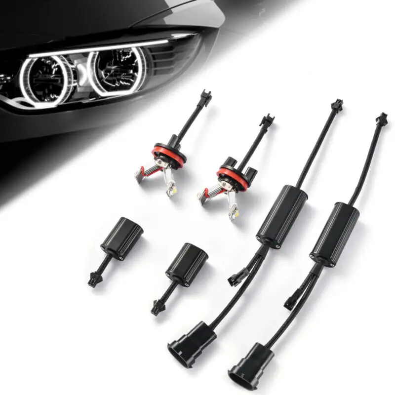 Сменные ангельские глазные лампы H8 для BMW E60 E61 E71 E70 LCI E90 E91 X5 X6 Z4 E92 X1 6000K