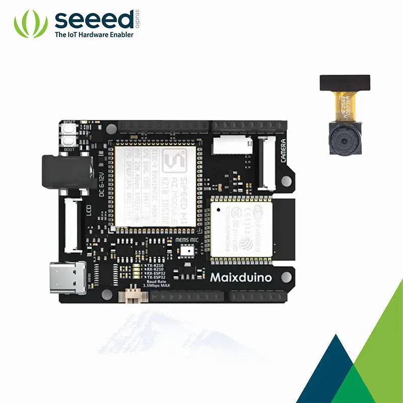 

Sipeed Maixduino AI IoT RISC-V 64 K210 плата с расчетом ии