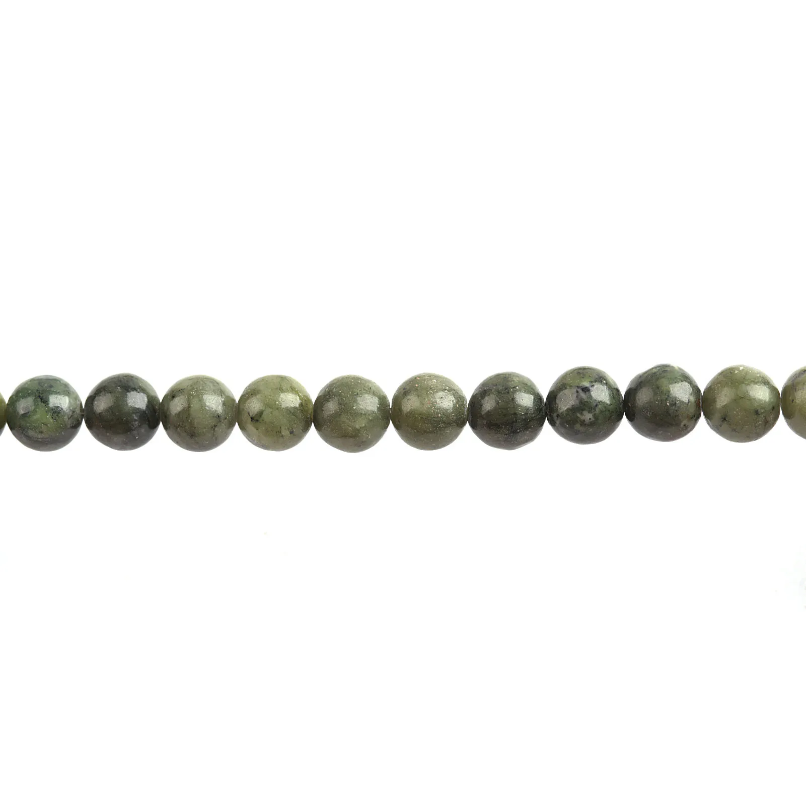 

Natural Stone Southern Jade Beads Round Loose Spacer Beads 15''Strand 6/8/10mm For Jewelry Making DIY Bracelets Necklace