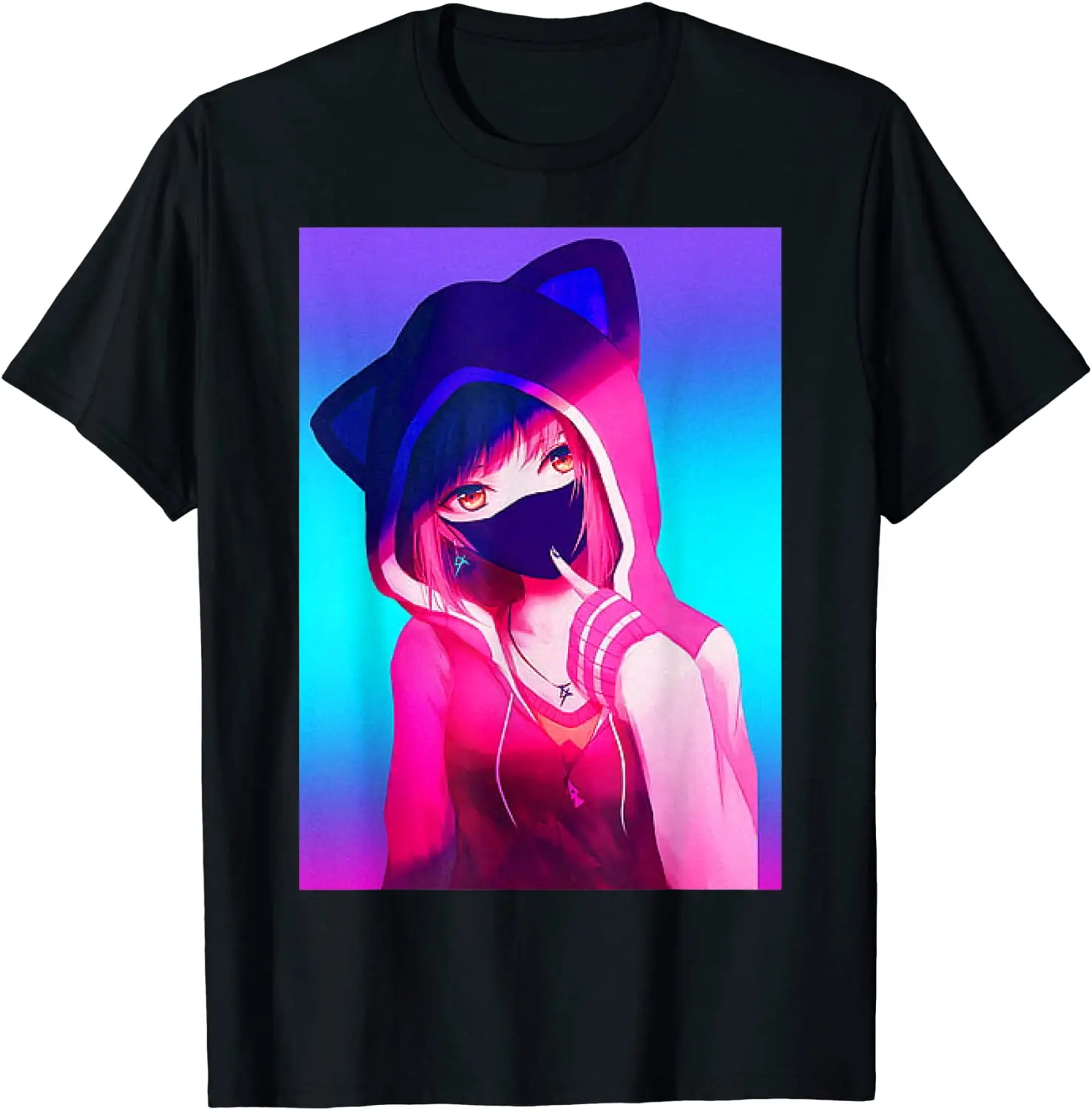 

Anime Girl Japanese Aesthetic Anime Otaku T-Shirt Japanese Aesthetic Streetwear Men Women Anime Fans