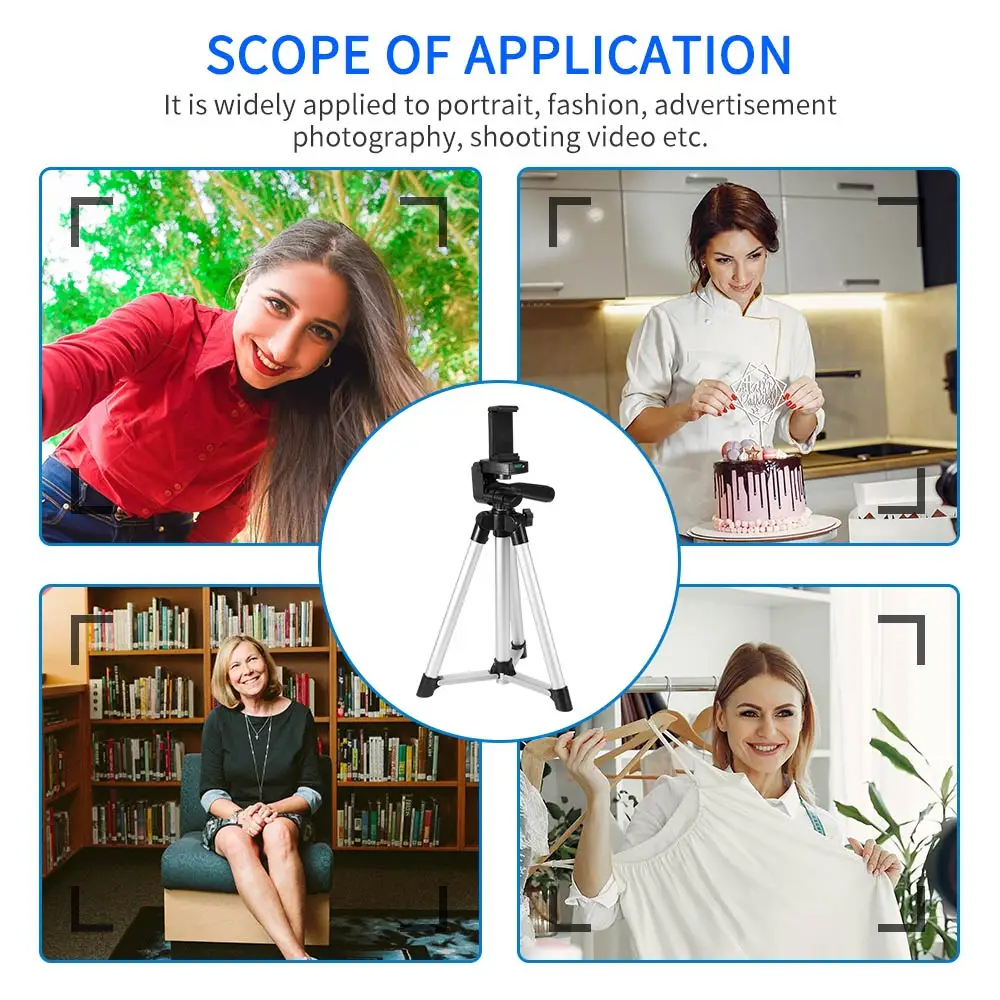 Светодиодный настольный кольцевой светильник для YouTube мини-Диммируемый со