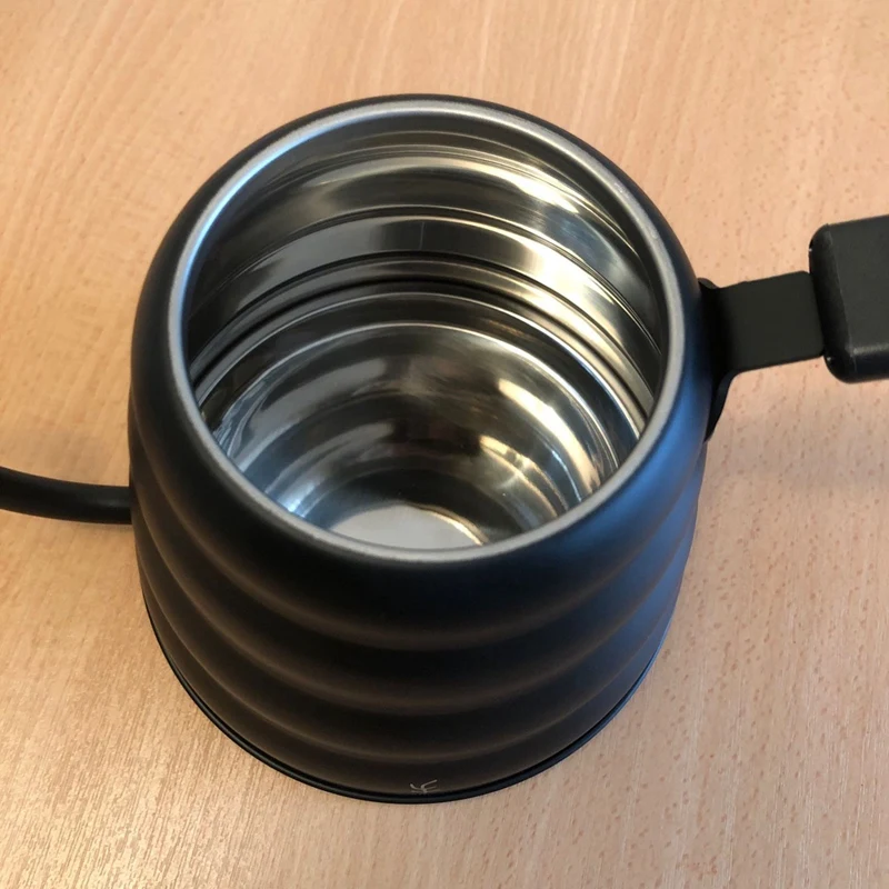 

Pour Over Coffee Kettle Precision Flow Spout and Thermometer Standard Hand Drip Tea and Coffee Kettle All Stovetop