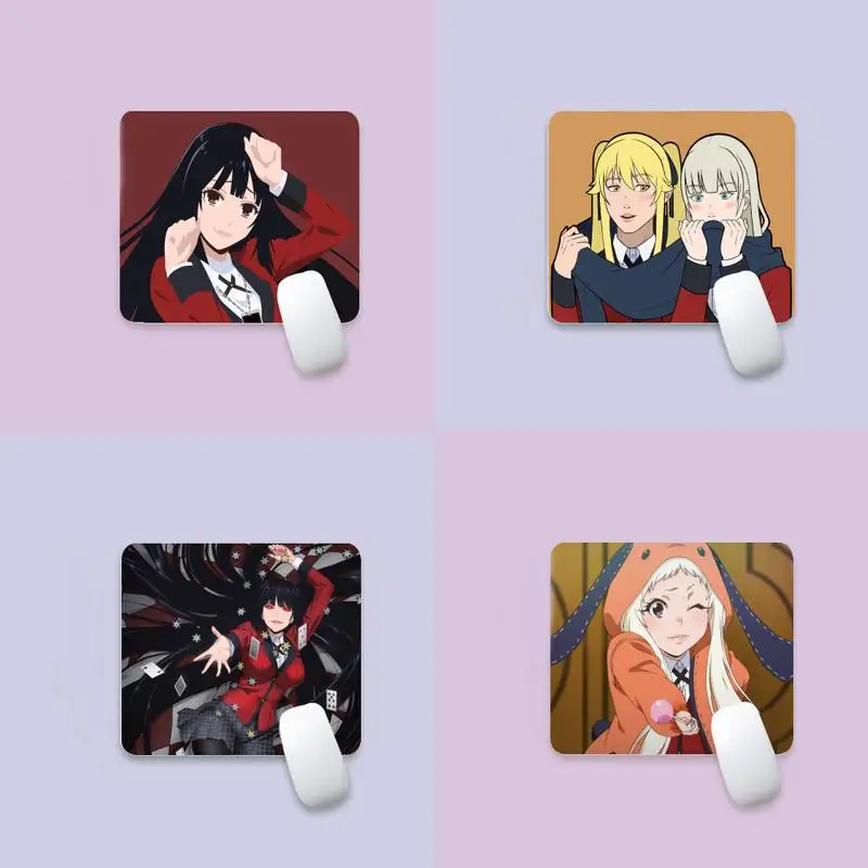 

Kakegurui Runa Cool Player Office Mice Soft Mouse Pad Edge Native Rubber Special Mouse Pad Polyethylene Table Mat Non Slip