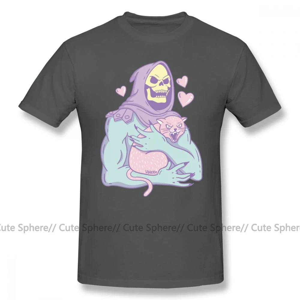 Футболка «Мастера Вселенной» Skeletor S Cat, футболка, 100 хлопок, 4xl, футболка с принтом, Мужская модная Милая футболка