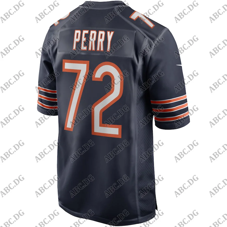 

Customized Stitch American Football Jersey Men Women Kid Youth Chicago William Perry Navy Game Retired Player Jersey