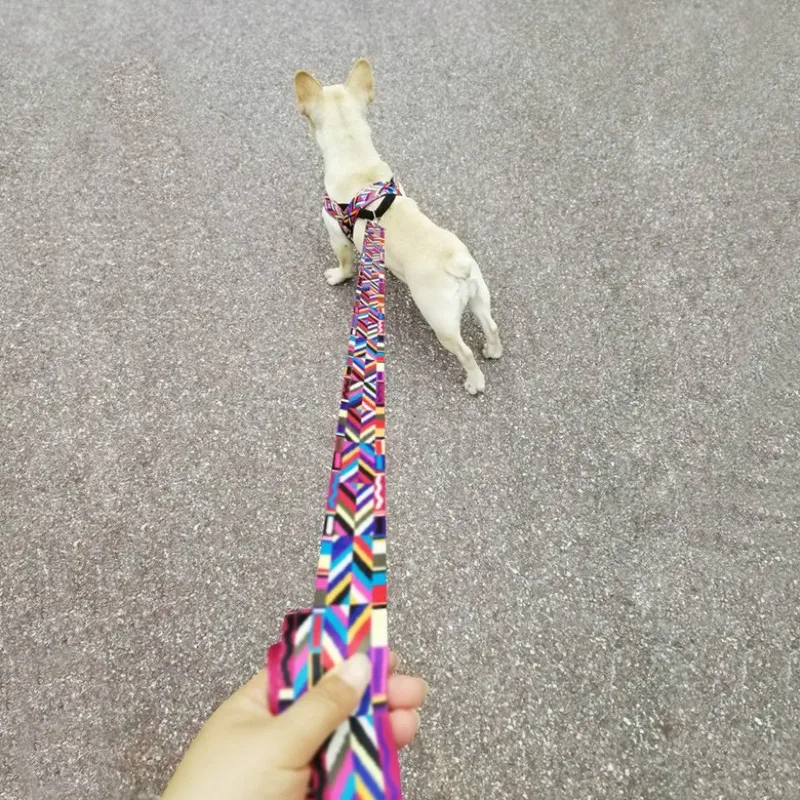 Товары для домашних животных поводок собак набор поводков груди цветной