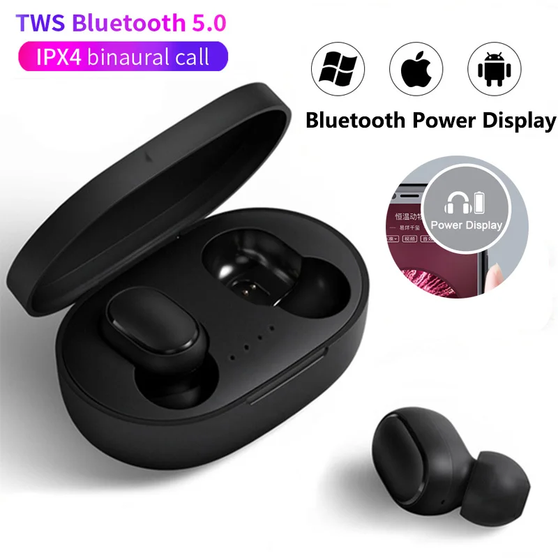 TWS стереонаушники A6S с шумоподавлением и микрофоном|Наушники гарнитуры| |