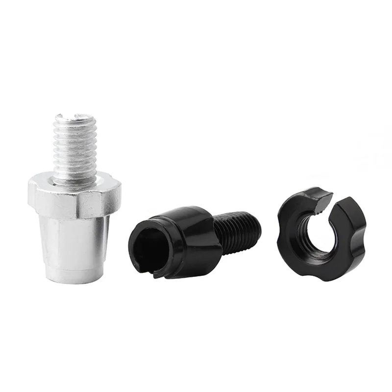 MUQZI 2pcs Mountain Road Bike Dead Fly  Foldable Bicycle Brake Adjustment Screw M7 Adjustment Nut Aluminum Alloy Accessories