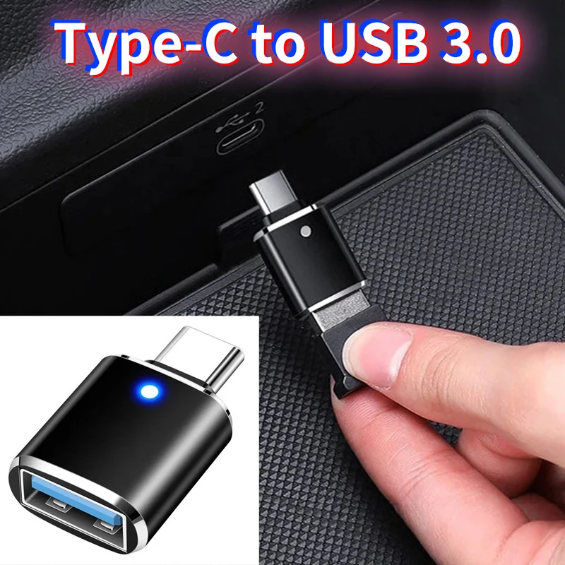 

Car Type-C to USB 3.0 interface adapter charging port converter for Volvo- V60 V90 XC90 S60 S90 XC40 XC60 C30 C70 accessories