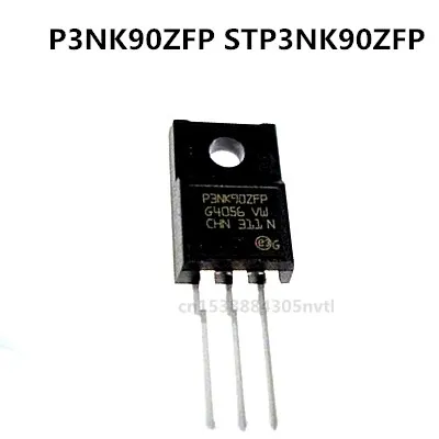 Original 10pcs/ P3NK90ZFP STP3NK90ZFP TO-220F 900V 3A | Integrated Circuits