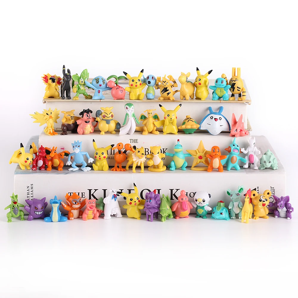 Фигурки покемонов классического стиля коллекция моделей 2 3 см Аниме фигурки