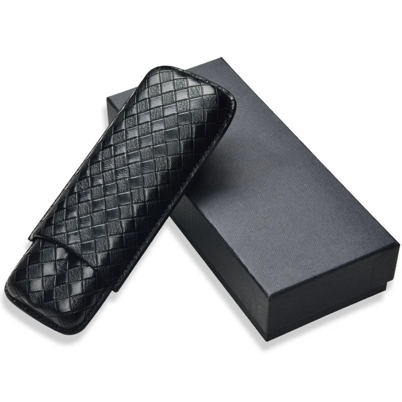 

Cigar moisturizing holster travel portable 2 pack cigar case cigar moisturizing case cigar smoking accessories holster