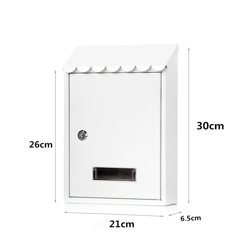12 дюймов ментальный кодовый замок винтажный Drop Letterbox Настенный навесной почтовый