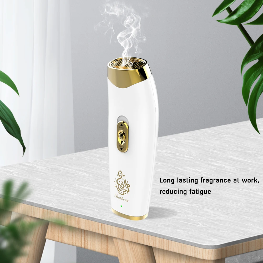 

Handheld USB Battery Charger Aromatherapy Portable Electric Bakhoor Incense Burner Arabian Arabic Aroma Diffuser Car Used