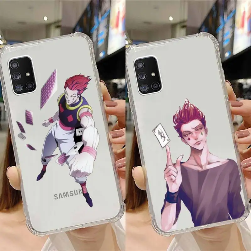 

japan hunter x hunter Anime Comics Phone Case Transparent For Samsung Note A 7 8 9 10 20 50 51 71 90 20 11 81 e LITE Ultra PRO