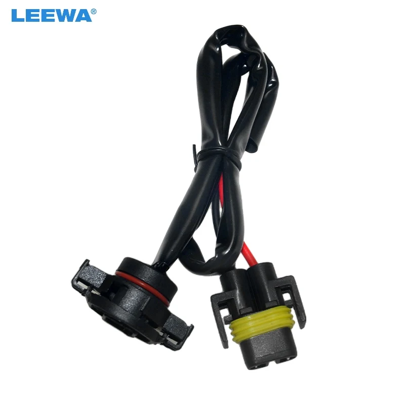

FEELDO Auto 12V H11 To 5202/H16 Plug Power Cable HID Conversion Kit Xenon Lamp Bulb Power Wire Harness #CA6756