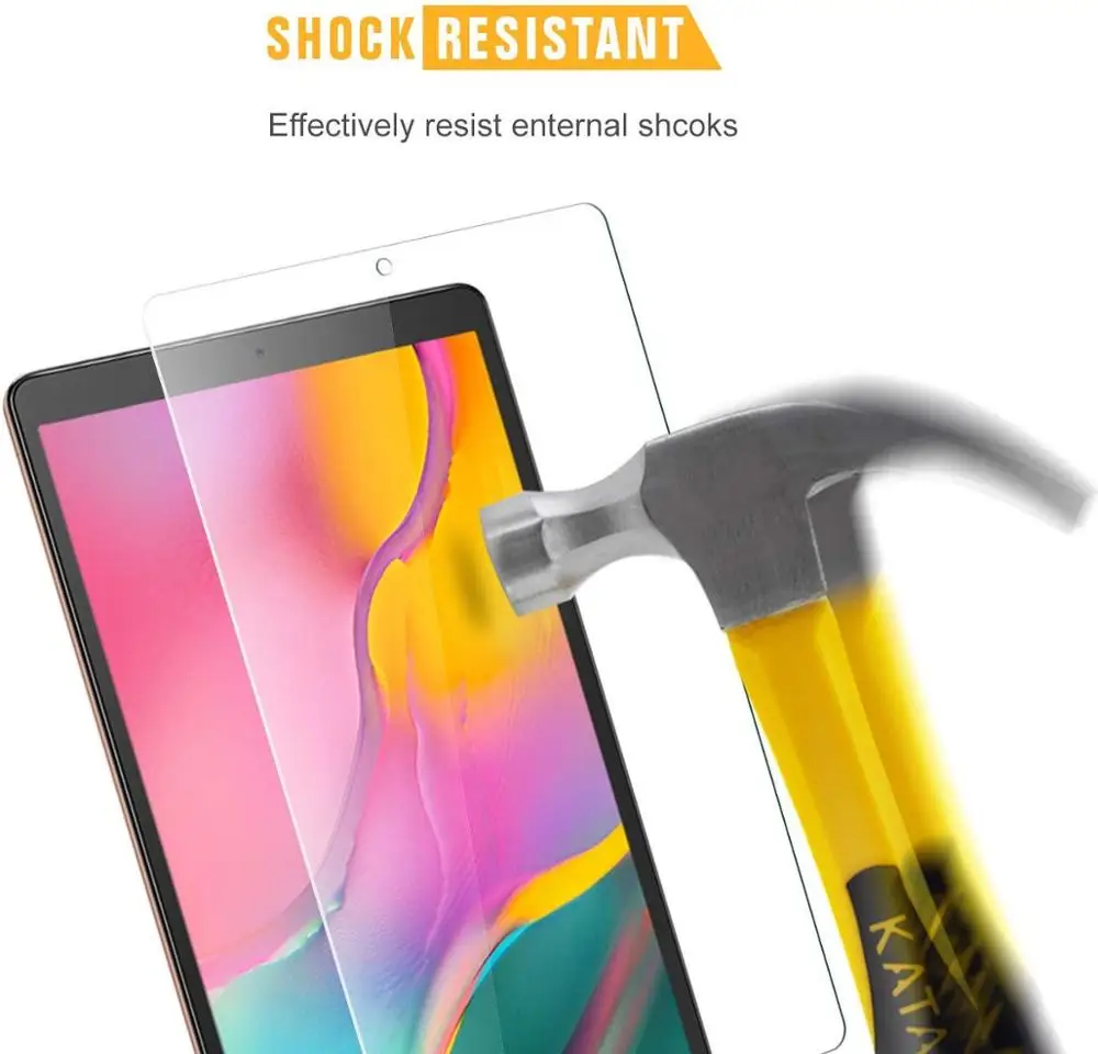 2 Шт. Защитное стекло для экрана Samsung Galaxy Tab A 8.4 2020 8.0 2019 2018 с S PEN 7.0 T307 P200 T710 Планшет.