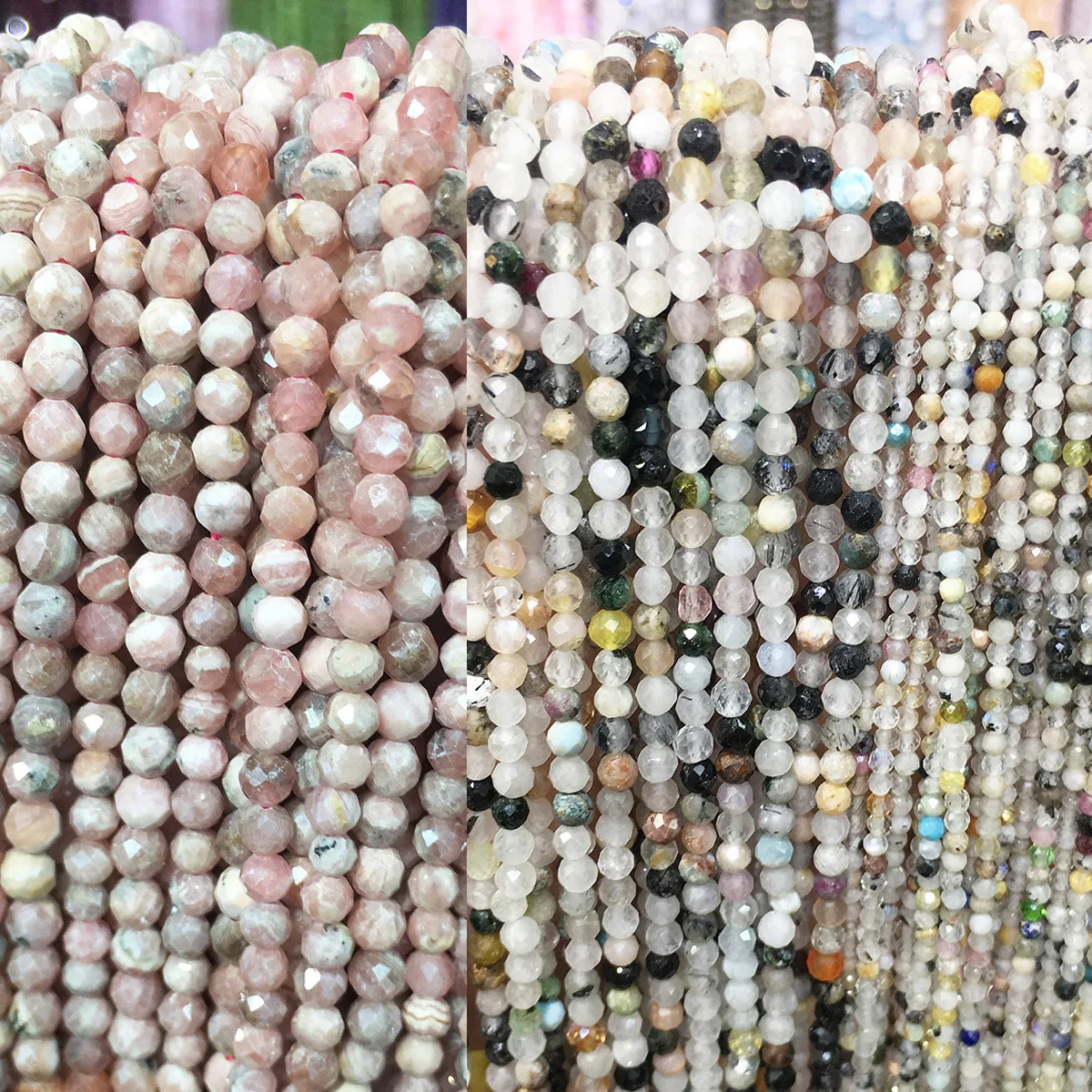 Бусины Из Натурального Красного камня 2 мм 3 | Украшения и аксессуары