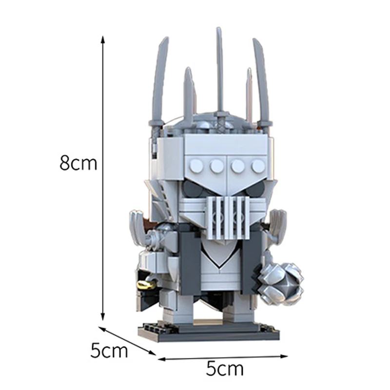 Фигурки из фильма Король колец сауронин король демонов кирпичная щетка