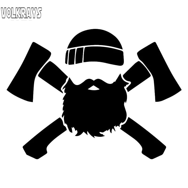 Volkrays индивидуальная Автомобильная наклейка Lumberjack Крест оси личные аксессуары