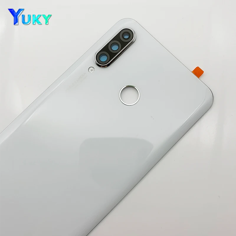 for huawei p30 lite battery cover nova 4e rear glass door panel case for huawei p30 lite battery covercamera lens replace free global shipping