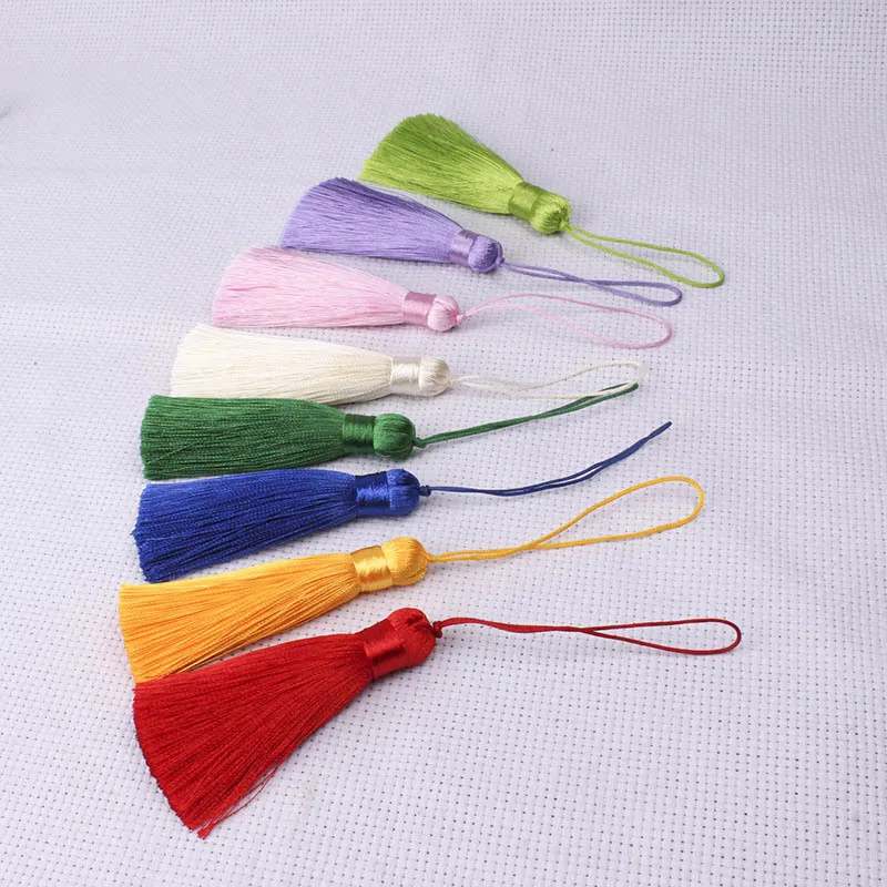 2 шт. 8 см короткие кисточки одежда гребень UFD украшения аксессуар с веревкой |