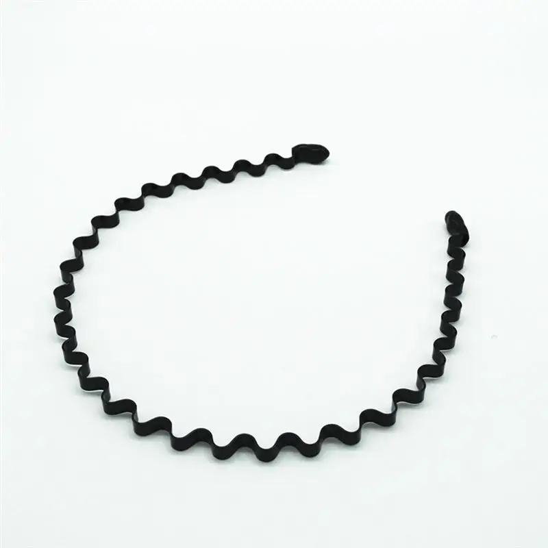 

6pcs Wavy Hair Hoop Common Simple Metal Hair Hoops Hair Accessories For Ladies Women Girls Headband Wave Spring Hairband
