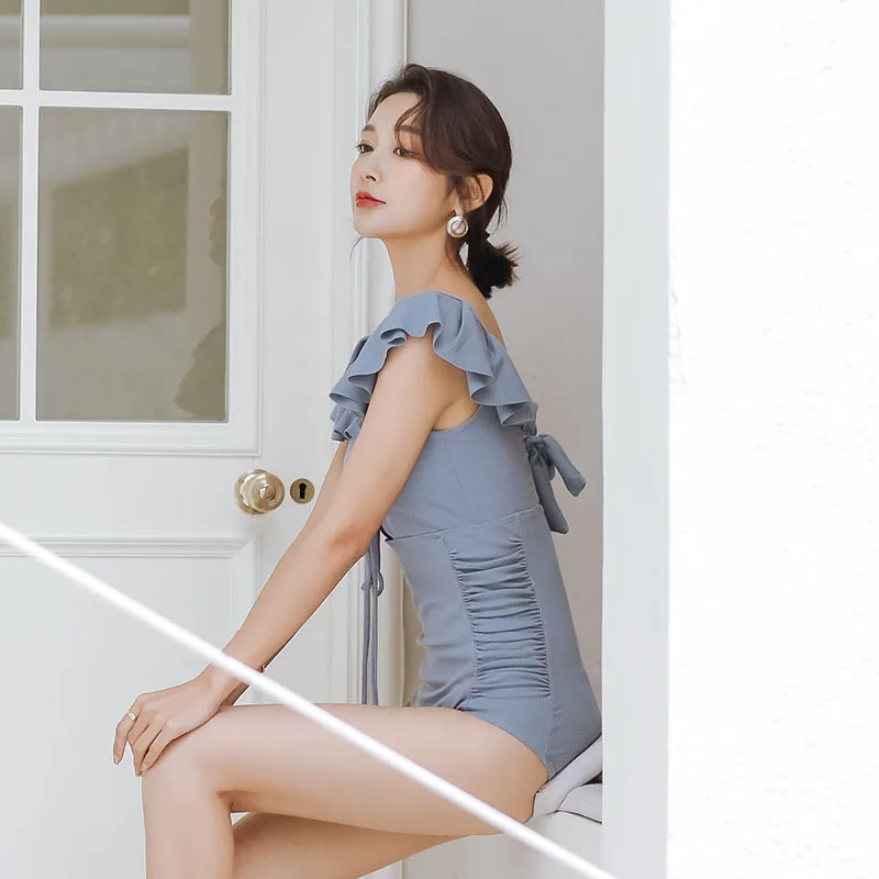 Женский цельный купальник модные купальные костюмы для похудения купальный