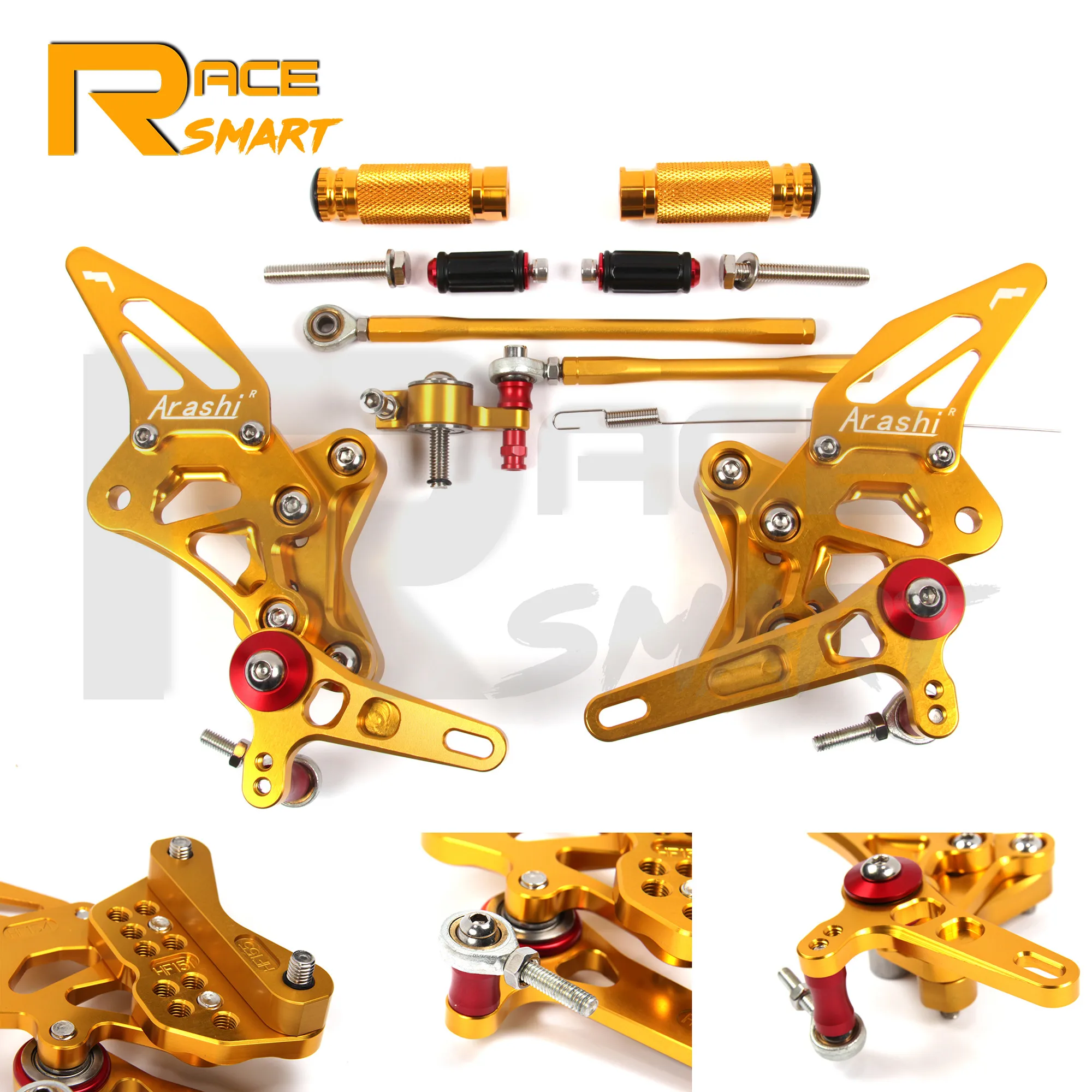 Мотоцикл с ЧПУ Регулируемые Задние подножки для Ducati 848 848EVO 2011 2012 2013 задние