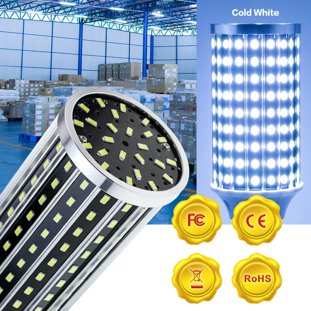 Cool White Светодиодный светильник E27 светодиодный Лампа 220V E39 светодиодный лампы 50W лампа 110V High Lumen лампа для склада цехов фабрики светильник ing 5730SMD - Испускаемый цвет: Cool White