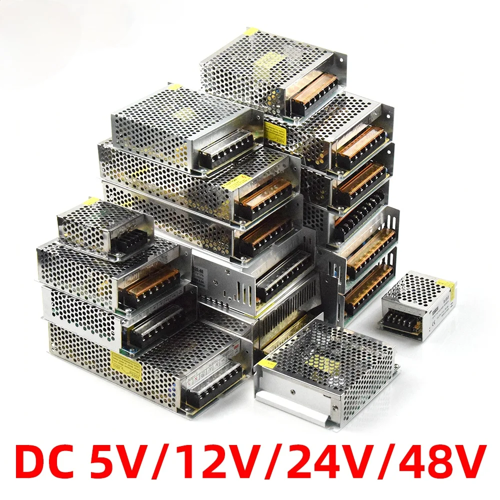 Lighting Transformers DC 5V 12 V 24V 48V Power Supply dc12v 1A 2A 3A 4A 5A 6A 8A 10A 15A 20A 30A LED Driver Power Adapter