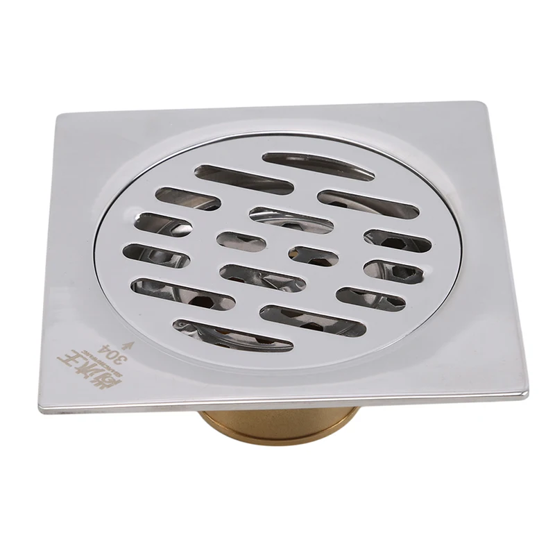 Нержавеющая сталь ванная комната Душ слив сифон сетки раковина ситечко гараж пол