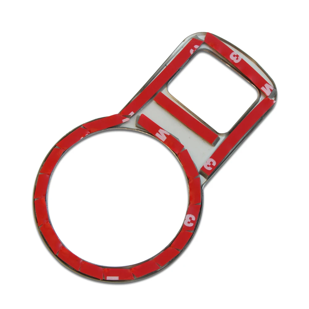 Автомобильные аксессуары украшение для переключателя фар из нержавеющей стали