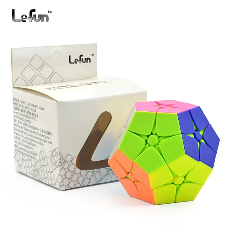 Lefun 2x2x2 Megaminx Скорость Куб lefun куб додекаэдра Megaminxed 2x2 волшебный 12 сторонний Magico