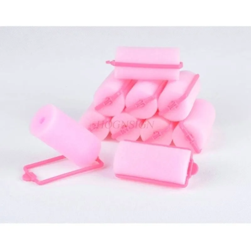 Губка для волос в рулонах не повреждает волосы губка кудри сна парикмахерские