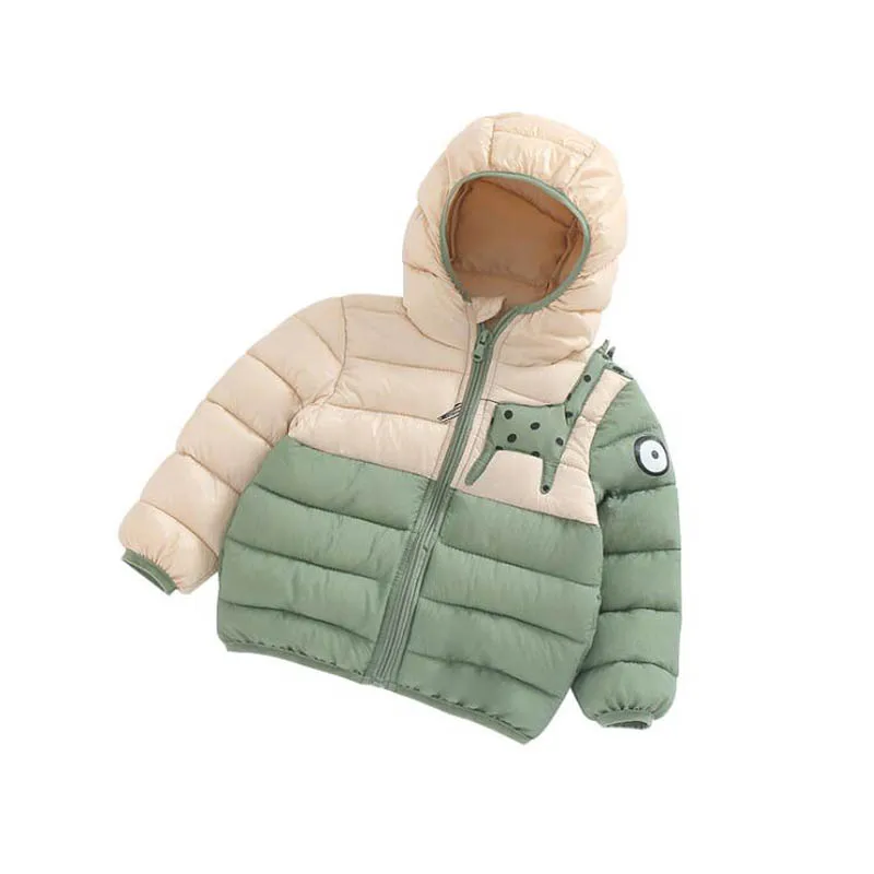 Пальто для мальчиков зимняя куртка детское пуховое пальто из хлопка теплая