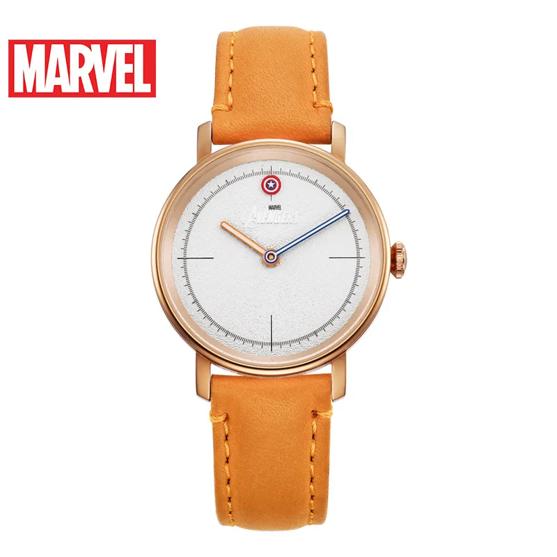 Часы женские с кожаным ремешком роскошные модные простые повседневные круглые