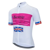 2020 banesto cycling jersey men quick dry bicycle china cycles top mtb dry racing white fit blank bike shirts