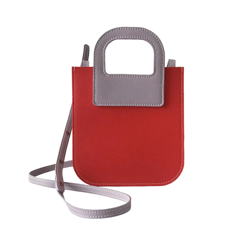 

Niche designer high-end sense organ handbag female 2021 new simple and versatile one-shoulder messenger bag