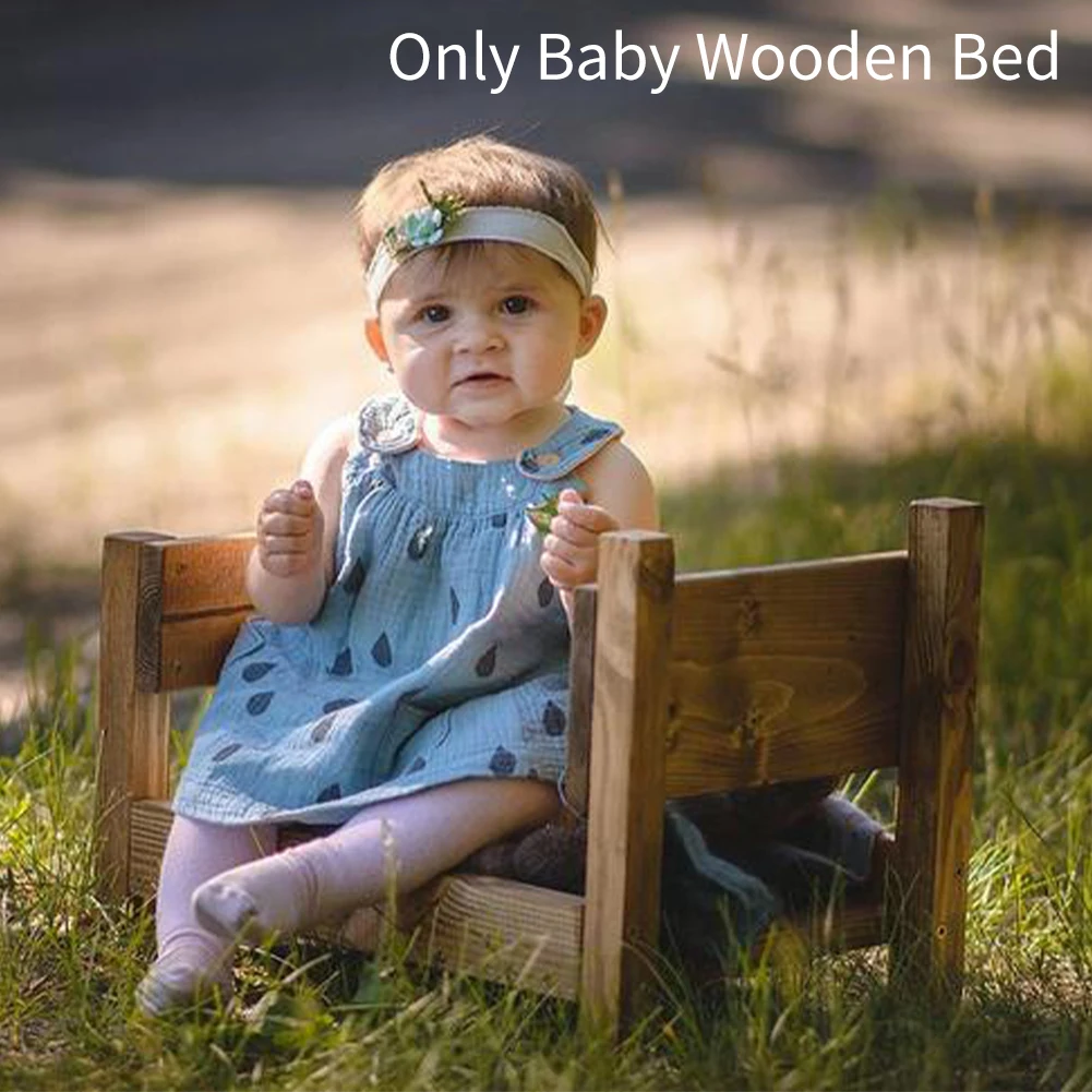 

Photo Shoot Home Crib Posing Bedroom Photography Props Baby Wooden Bed Sofa Basket Cute Multifunction Background Newborn Studio