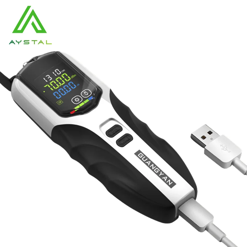 NEW Mini Multifunction Optical Power Meter Rechargeable Battery Power Meter G7 OPM Color LCD Screen Fiber Optic Power Meter