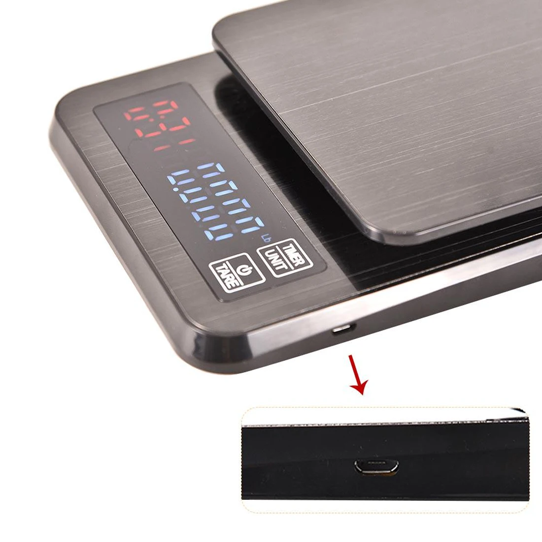 Точные Электронные кухонные весы 5 кг/0 1 г с ЖК дисплеем цифровые для капельного