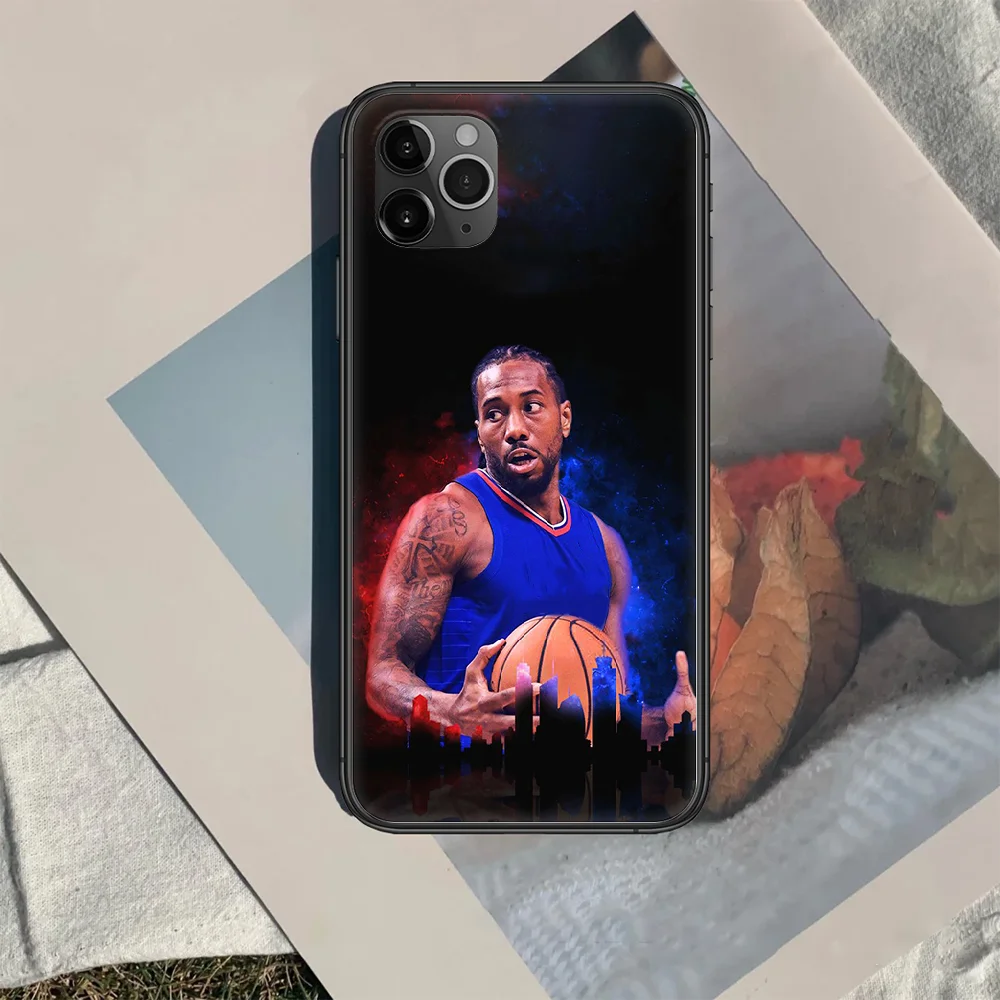 

Kawhi Leonard Phone Case Cover Hull For iphone 5 5s se 2020 6 6s 7 8 12 mini plus X XS XR 11 PRO MAX black Waterproof Painting
