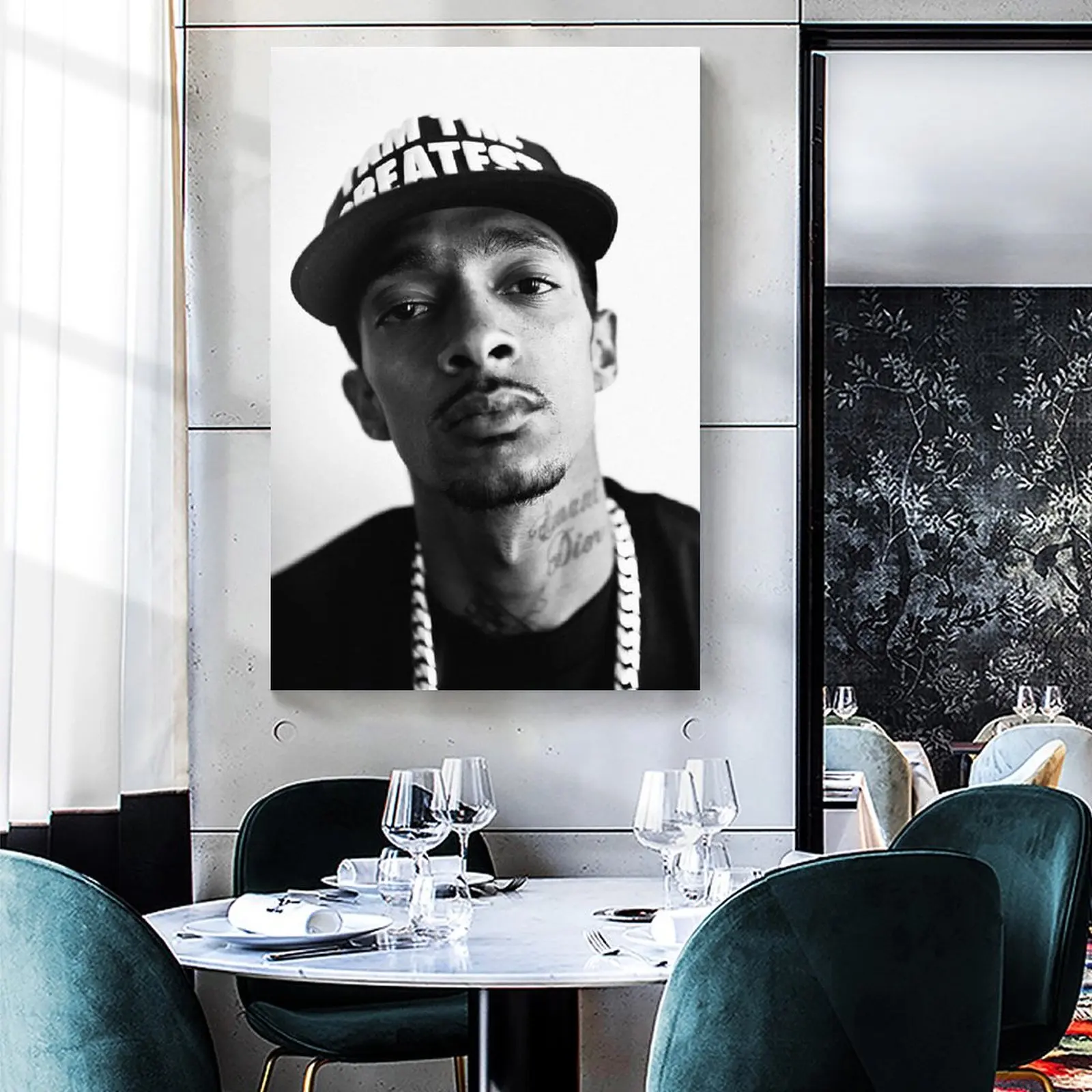 Плакат Nipsey Hussle Rapper Music хип-хоп художественный плакат на холсте и Настенная