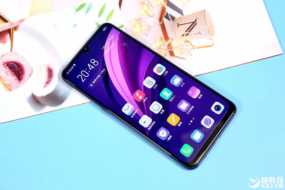 6,3" Vivo Z5 Смартфон Android 9,0 Snapdragon 712 8 Гб ram 128 ГБ rom Face+ fingerprnit ID 2340x1080 полный экран