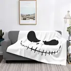 Плед Скеллингтона, покрывало, покрывало для кровати, 250, Детское покрывало, пушистое, 220240