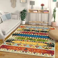 fashion bohemian style carpet colour geometry ethnic 3d printing carpets for living room bedroom area rugs home coffee table mat