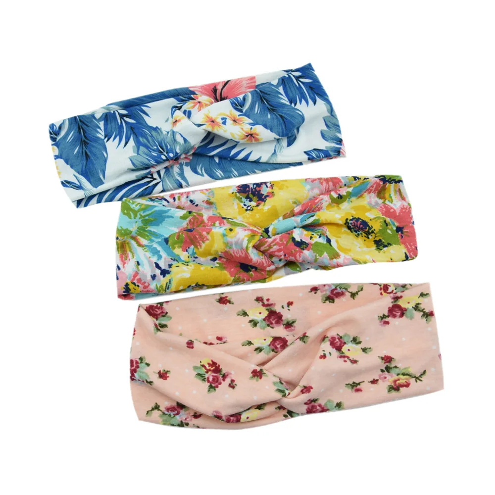 1 шт в винтажном стиле Женская обувь с цветочным принтом Цветочный принт повязка