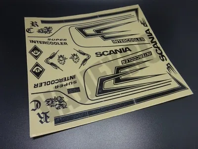 Металлический декоративный стикер для радиоуправляемого трактора R470 R620 R730